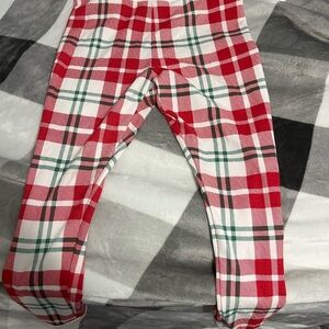 Red and White Plaid pjs